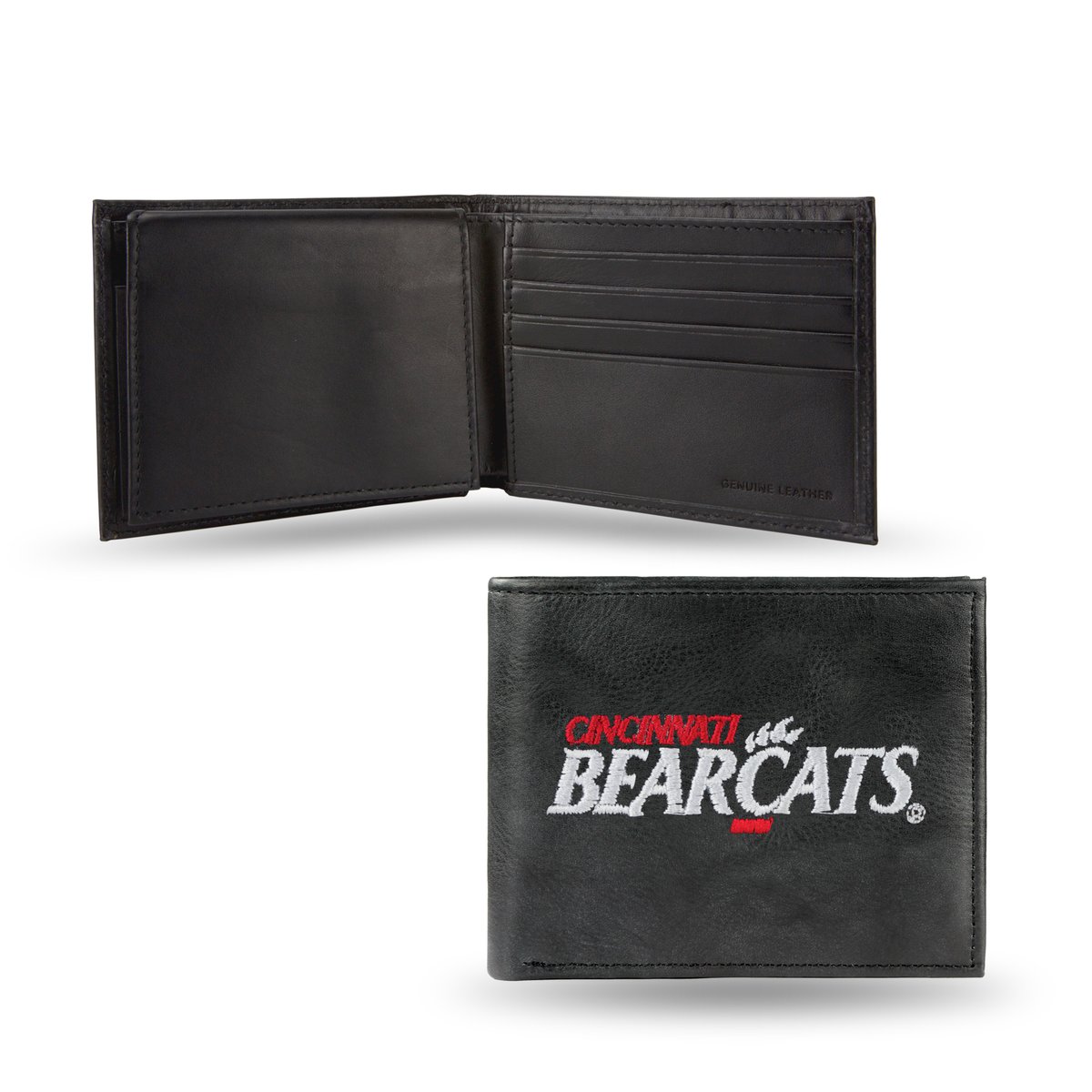 Picture of Rico Industries RBL300401 3.25 x 4.25 in. Cincinnati Bearcats Embroidered Billfold Wallet