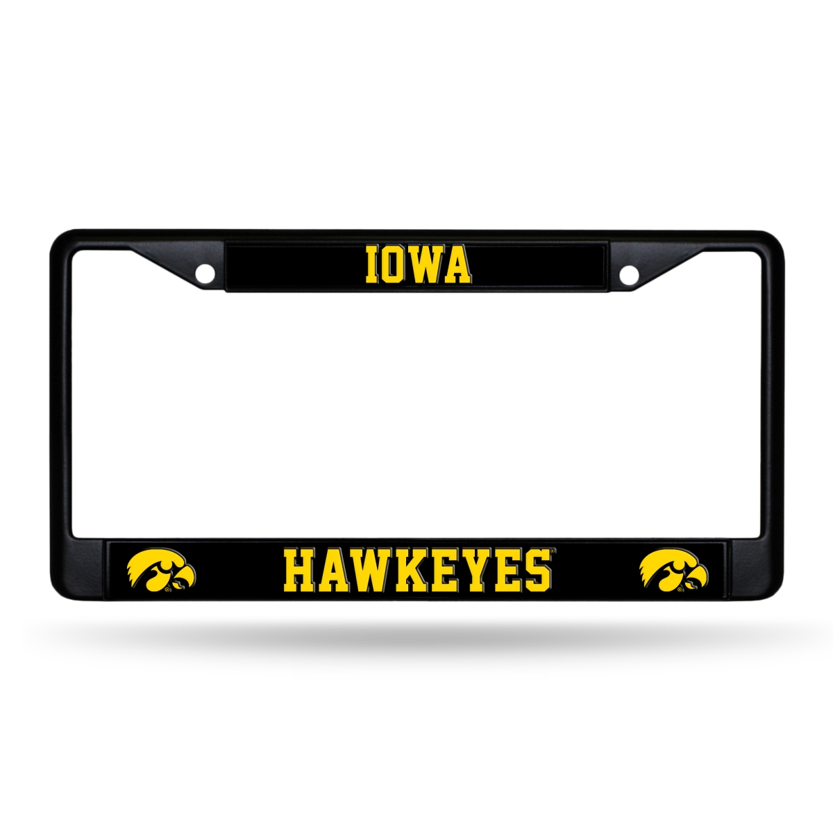 FBC250101 NCAA Iowa Hawkeyes Black Chrome Frame