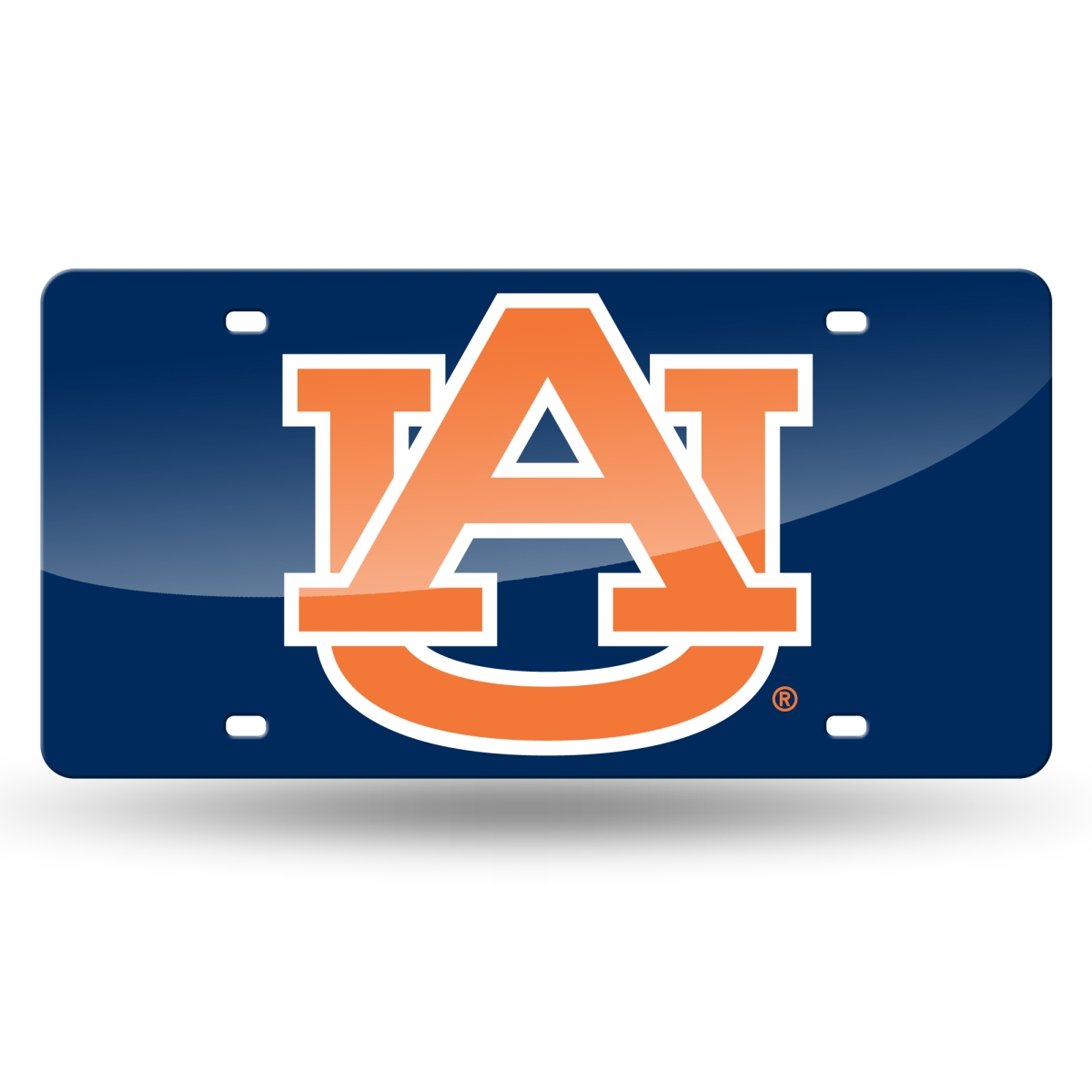 LZC150201 NCAA Auburn Tigers Blue Laser Tag License Plate