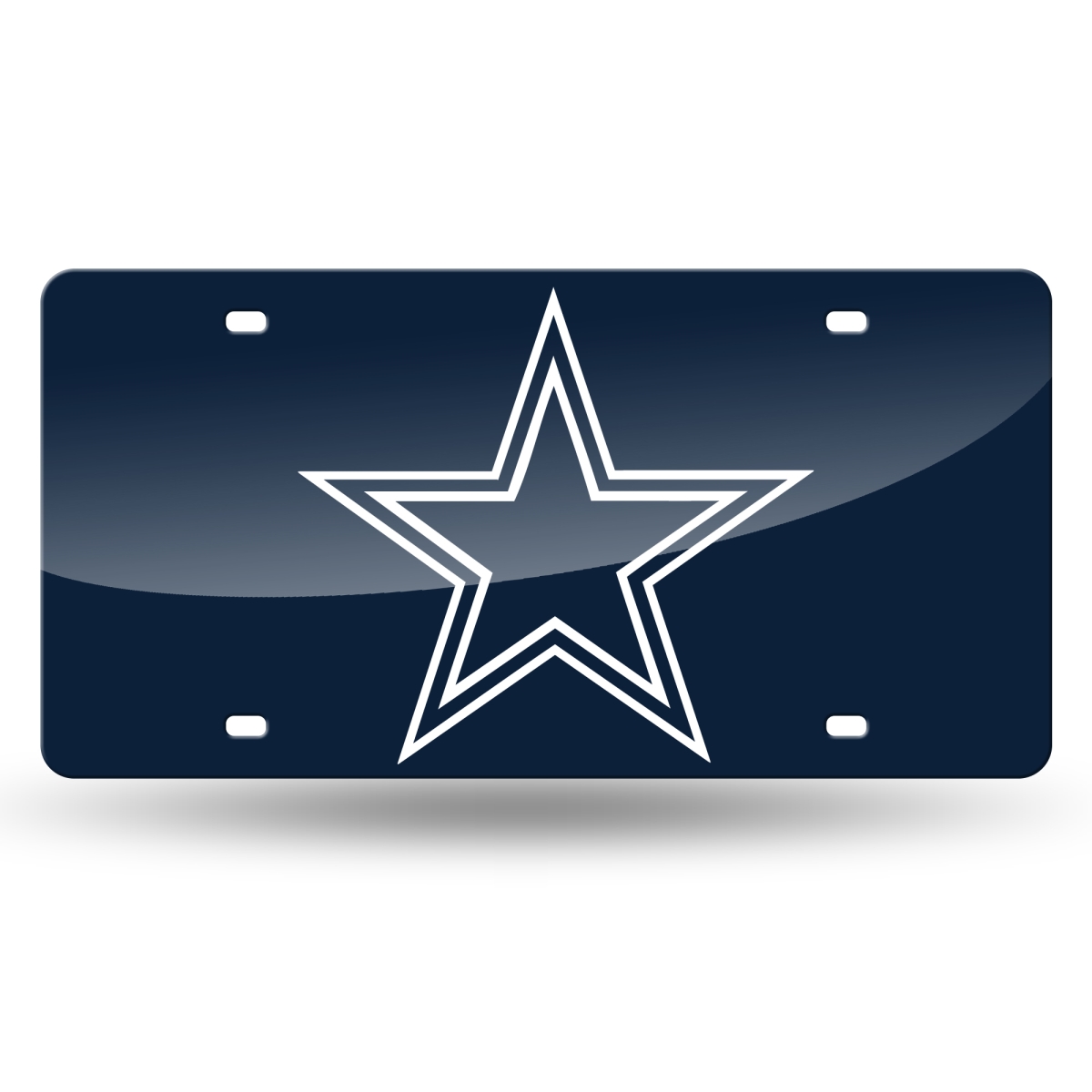 NFL Dallas Cowboys Laser Tag License Plate, Navy Base