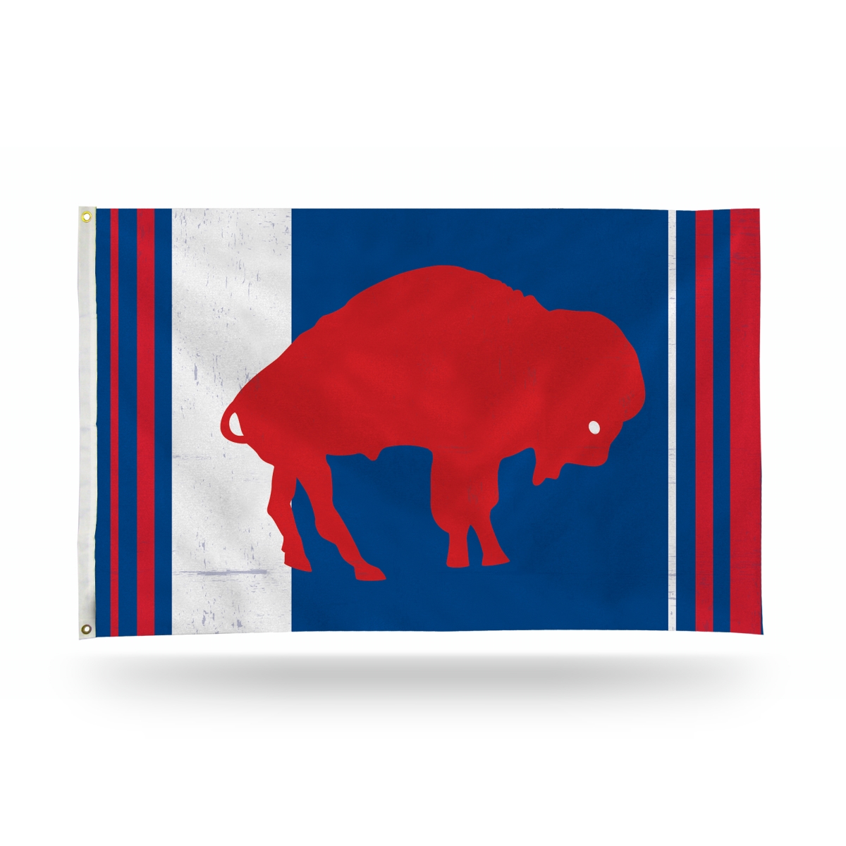 Buffalo Bills Retro Premium Banner Flag - Multi-color - 3 x 5 in. - Durable Nylon