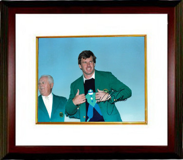 CTBL-MW20745 11 x 14 Nick Faldo signed PGA Photo Custom Framed