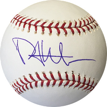Picture of Athlon CTBL-016896 Philip Hughes Signed Official Major League Baseball - Twins & Yankees