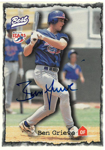 Picture of Athlon CTBL-018714 Ben Grieve Signed Huntsville Stars 1997 Best Cards Baseball Card - 1998 Rookie of The Year