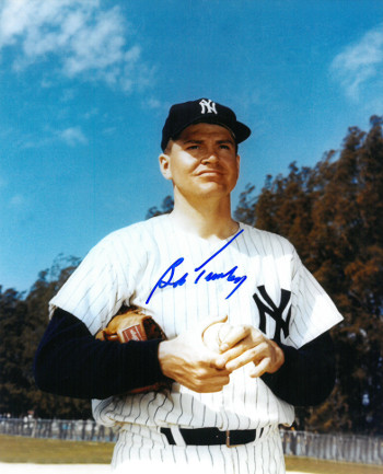 Picture of Athlon CTBL-016696 Bob Turley Signed New York Yankees Photo - Waist Up - Deceased - 8 x 10