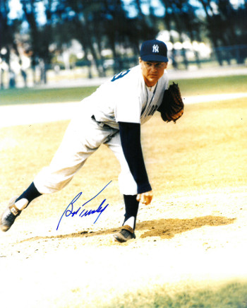 Picture of Athlon CTBL-016697 Bob Turley Signed New York Yankees Photo - Pitching - Deceased - 8 x 10