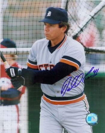 CTBL-017629 Darrell Evans Signed Detroit Tigers Photo - Gray Jersey - 8 x 10 -  Athlon, CTBL_017629