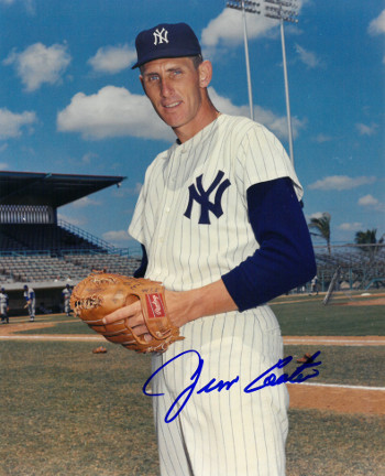 Picture of Athlon CTBL-016597 Jim Coates Signed New York Yankees Photo - Standing - 8 x 10