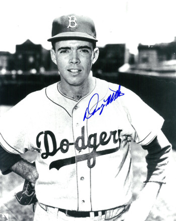 Picture of Athlon CTBL-016603 Danny Mcdevitt Signed Brooklyn Dodgers B&W Photo - Deceased - 8 x 10