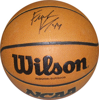 Picture of Athlon CTBL-016523 Frank Kaminsky Signed NCAA Wilson Indoor & Outdoor Basketball - Wisconsin Badgers
