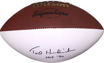 Picture of Athlon CTBL-a18907 Ted Hendricks Signed Wilson Signature Football - HOF 90 Raiders