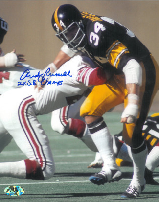 Picture of Athlon CTBL-016259 Andy Russell Signed Pittsburgh Steelers 8 X 10 Photo 2X Sb Champs - Super Bowl