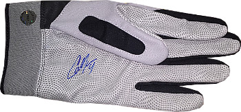 Picture of Athlon CTBL-018200 Cameron Maybin Signed Team Issued Louisville Slugger Left Batting Glove - Detroit Tigers