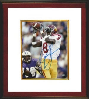 CTBL-WW7469 8 x 10 in. Dwayne Jarrett Signed USC Trojans Photo Custom Framed -  RDB Holdings & Consulting, CTBL_WW7469