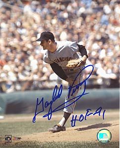 CTBL-005976a 8 x 10 in. Gaylord Perry Signed HOF 91 San Francisco Giants Photo