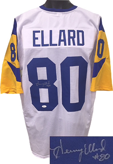 CTBL-019710 Henry Ellard Signed White TB Custom Stitched Pro Style No. 80 Football Jersey-JSA Hologram, Extra Large -  RDB Holdings & Consulting, CTBL_019710