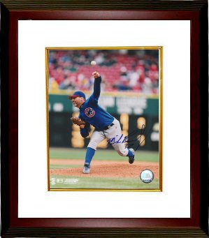 CTBL-MW3399 8 x 10 in. Mike Remlinger Signed Chicago Cubs Custom Framed Photo