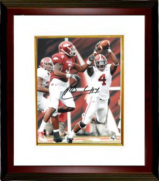 CTBL-MW11063 Mark Barron Signed Alabama Crimson Tide 8 x 10 Photo Custom Framed