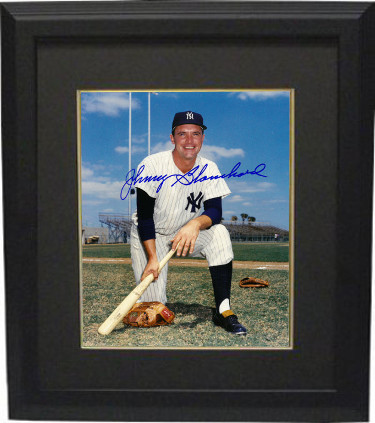Picture of RDB Holdings & Consulting CTBL-BB16607 8 x 10 Johnny Blanchard signed New York Yankees Photo with Frame