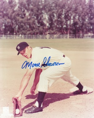 Picture of Athlon CTBL-007008d Bill Moose Skowron Signed New York Yankees Photo - Deceased - 8 x 10