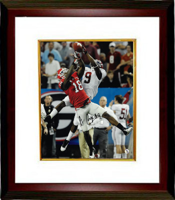 CTBLAMW18641 16 x 20 in. Amari Cooper Signed Alabama Crimson Tide Photo Custom Framed No.9
