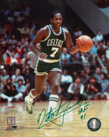 Picture of Athlon Sports CTBL-022424 8 x 10 in. Nate Archibald Signed Boston Celtics Photo with HOF 91 Inscription