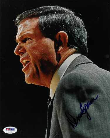 Picture of Athlon Sports CTBL-022354 8 x 10 in. PSA Hologram Denny Crum Signed Louisville Cardinals Coaching Photo