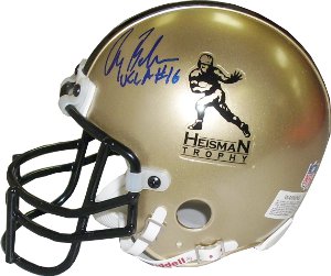 Picture of Athlon Sports CTBL-J9713 JSA Hologram CC09401 Gary Beban Signed Heisman Authentic Gold Mini Helmet - UCLA