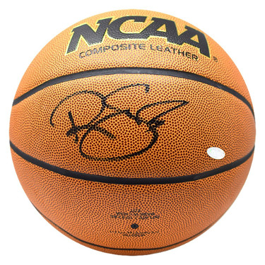 Picture of Athlon Sports CTBL-022983 Ralph Sampson Signed Wilson NCAA I & O Leather Composite Basketball&#44; Steiner Holo - Virginia Cavilers