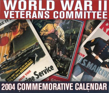 Picture of Athlon Sports CTBL-023692 12 x 15 in. World War II Veterans Committee 2004 Commemorative Calendar