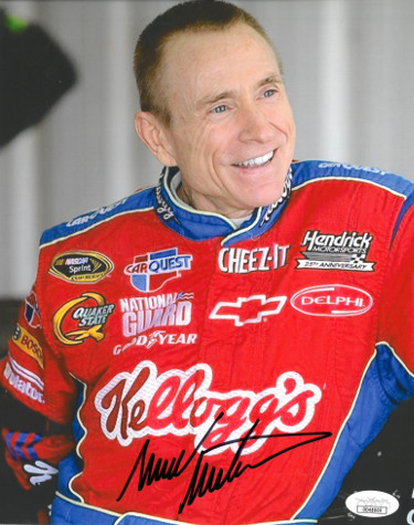 Picture of Athlon Sports CTBL-023166 Mark Martin Signed NASCAR 8 x 10 in. Photo- JSA Hologram No.DD48000