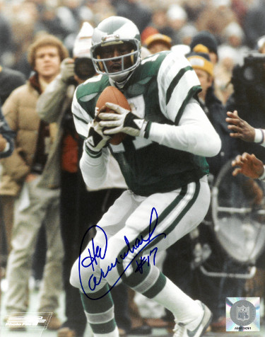 CTBL-024099 Harold Carmichael Signed Philadelphia Eagles 8 x 10 in. Photo No.17 Green Jersey -  Athlon Sports, AT436483