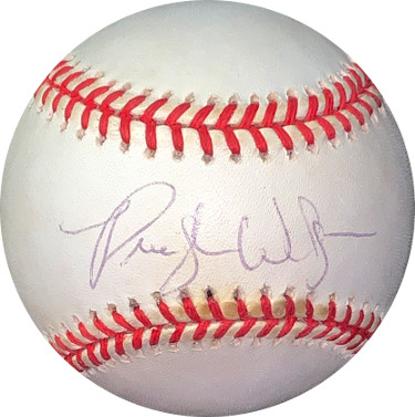 Picture of Athlon Sports CTBL-024989 Preston Wilson Signed RONL Rawlings Official National League Baseball Light Sig- JSA Hologram No.EE41623 Mets&#44; Rockies & Cardinals