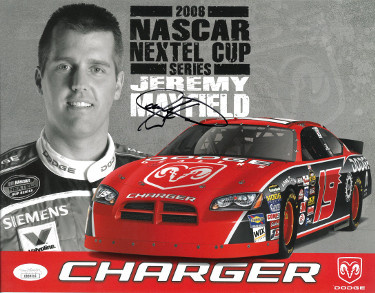 Picture of Athlon Sports CTBL-023152 Jeremy Mayfield Signed NASCAR 2006 Nextel Cup Series 8.5 x 11 in. Photo- JSA Hologram No.DD39316
