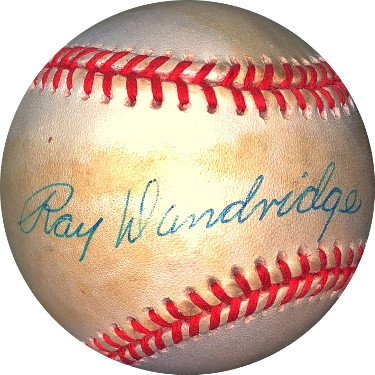 Picture of Athlon Sports CTBL-024172 Ray Dandridge Signed RONL Rawlings Official National League Baseball Toned- JSA Hologram No.DD64397 Millers & Cubans