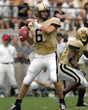 CTBL-JC1174 8 x 10 in. Jay Cutler Unsigned Vanderbilt Commodores Photo