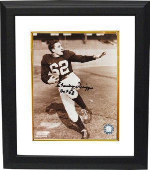 Picture of Athlon CTBL-BW6997a Charley Trippi Signed Cardinals 8 x 10 Photo Custom Framed HOF 68
