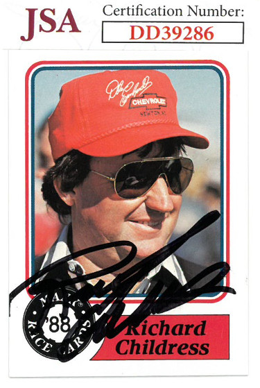 Picture of Athlon Sports CTBL-023041 No.29 Richard Childress Signed NASCAR 1988 Maxx Charlotte Racing Trading Card for 1988