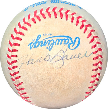 Picture of Athlon Sports CTBL-025163 Jose Cruz&#44; Junior Signed ROAL Rawlings Official American League Minor Tone Spot Baseball