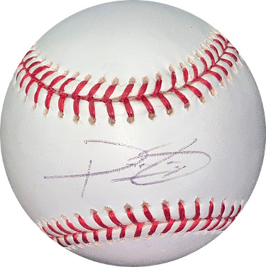Picture of Athlon Sports CTBL-025869 Prince Fielder Signed Rawlings Official Major League Light Sig Baseball