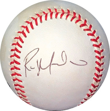 Picture of Athlon Sports CTBL-026305 Raul Mondesi Signed Rawlings Official National League Baseball - JSA Hologram No.EE63479 Los Angeles Dodgers