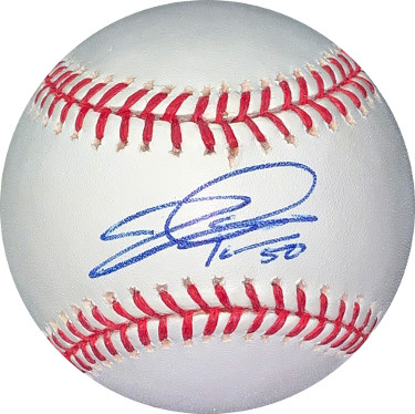 Picture of Athlon Sports CTBL-026311 Jacob Turner Signed Rawlings Official Major League Baseball No.50 - JSA No.EE63473 - Tigers & Marlins