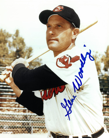Picture of Athlon Sports CTBL-028159 Gene Woodling Signed Cleveland Indians 8 x 10 in. Photo - Batting