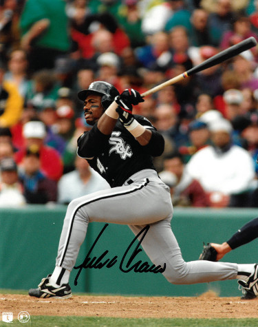 Picture of Athlon Sports CTBL-028162 Julio Franco Signed Chicago White Sox 8 x 10 in. Photo