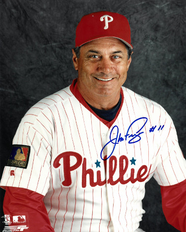 Picture of Athlon Sports CTBL-028169 Jim Fregosi Signed Philadelphia Phillies 8 x 10 in. Photo No.11 - Manager & White Jersey