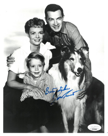 CTBL-028978 Jon Provost Signed Lassie Vintage B&W 8 x 10 in. Photo - JSA No.EE63640 - Timmy Martin