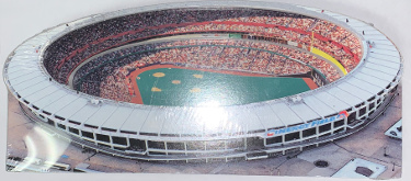 CTBL-028278 Cincinnati Reds 2002 CINERGY FIELD Riverfront 3D Diecut Stadium Souvenir HomeField MLB