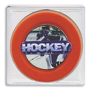 Picture of Athlon CTBL-008903 Hockey Puck Acrylic Display Case Cube