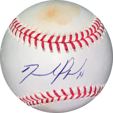 Picture of Athlon Sports CTBL-026025 David Price Signed Rawlings Official Major League BaseballToned - JSA Hologram No.EE63481 - Red Sox