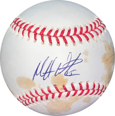 Picture of Athlon Sports CTBL-026029 Matt Wieters Signed Rawlings Official Major League BaseballToned - JSA Hologram No.EE63114 - Orioles-Nationals-Cardinals